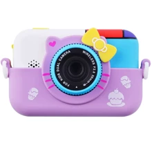 Детский фотоаппарат PRC Hello Kitty purple: Тип цифровая фотокамера