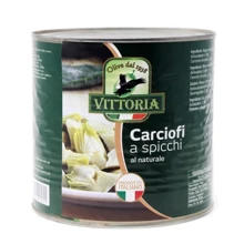 Артишоки Vittoria Spicchi natural 2.65л: Объем нетто 2.65 л