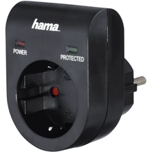 Сетевой фильтр Hama 00108878: Количество розеток, шт 1