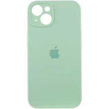 Чехол для iPhone Mobile Case Silicone Case Full Camera Protective Pistachio for iPhone 15 Plus: Цвет зеленый