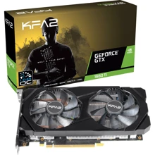 Відеокарта KFA2 GeForce GTX 1660 Ti 1-Click OC 6GB (60IRL7DSY91K): Обсяг пам'яті, Гб 6