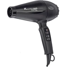 Фен Coifin Korto A2R Ion Black: Мощность, Вт 2400