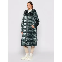 Куртка CMP Woman Coat Fix Hood 31K2866-F962 42 (34) зеленая зимняя с капюшоном: Сезон Зима
