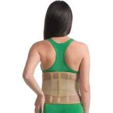 Корсет ортопедический согревающий с ребрами жесткости MedTextile размер M/L люкс (4820137290510): Часть тела Для спины