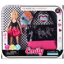 Лялька Emily QJ063 сумка для дитини: Вік від 2 років