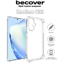 Чехол для телефонов BeCover TPU Case Anti-Shock Clear for Realme C55 (709334): Совместимость Realme C55