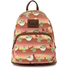 Рюкзак Loungefly Star Wars The Mandalorian - The Child Baby Yoda Mini Backpack (STBK0201): Возрастная группа от 12 до 16 лет
