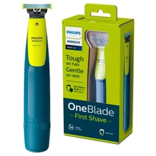 Машинка для стрижки (триммер) Philips OneBlade QP2515/16: Зона применения Для тела, Для лица