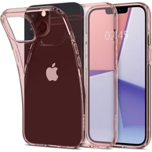 Чехол для iPhone Spigen Crystal Flex Rose Crystal (ACS03559) for iPhone 13: Цвет розовый