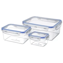 Емкость для хранения Bager BG-656 Touch&Lock set 0.43л/1.1л/2.2л (BG-656): Тип Набор контейнеров