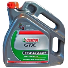 Моторне масло CASTROL GTX UltraClean 10W-40 A3 / B4 4л: Тип напівсинтетичне