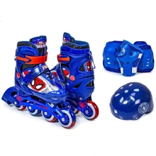 Комплект роликів "Spider Man". Dark Blue (розмір 35-38) 2111098456: Колір синий