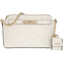 Женская сумка кросс боди Guess Bea Double Zip Crossbody молочная (HWVS8132150-STO): Пол Женский