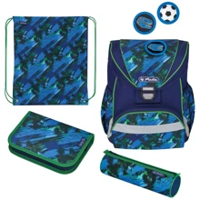 Ранец школьный укомплектованный Herlitz ULTRALIGHT PLUS Splash (50026845): Возрастная группа от 6 до 10 лет