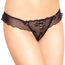 Женские стринги SoftLine - G-String 2384, S/M (black): Для кого Для женщин