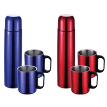 Термос Термос Bergner BG 6050 (1 л): Тип Термос и 2 термокружки