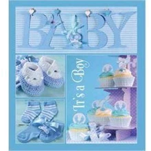 Альбом EVG 10x15x56 BKM4656 Baby collage Blue (UA): Тип Фотоальбомы