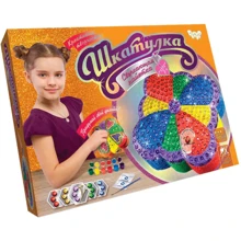 Набір для творчості Danko Toys "Скринька. Виблискуюча паєтка" SHR-01-3-4-8 (SHR-01-03): Виробник Danko toys