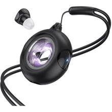 Наушники Hoco EW71 Galaxia Black: Тип конструкции вакуумные