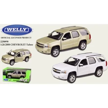 Машинка Welly CHEVROLET TAHOE 1:24 (22509W): Тип Готовая модель