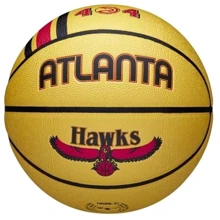 Мяч для игры Wilson NBA TEAM CITY COLLECTOR BSKT ATL HAWKS баскетбольный Size 7 (WZ4003901XB7): Вид Баскетбольные