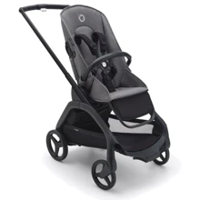 Прогулянкова коляска Bugaboo Dragonfly Black/Grey Melange (без капюшона) (100047023): Тип коляски Прогулочная
