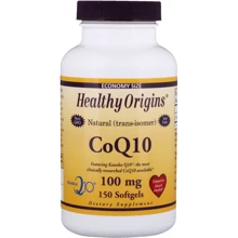 Healthy Origins, CoQ10, Kaneka Q10, 100 mg, 150 Softgels (Discontinued Item) (HO35017): Вид ферментні