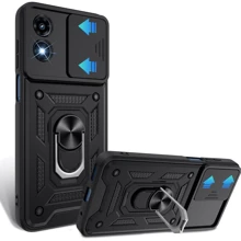 Чехол для телефонов BeCover Military Black for Motorola Moto G04 / G04s (713062): Совместимость Motorola Moto G04 / G04s