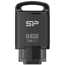 USB-флешка Silicon Power 64GB Mobile C10 USB 3.1/Type-C Black (SP064GBUC3C10V1K): Стандарт USB USB Type-C / USB 3.1