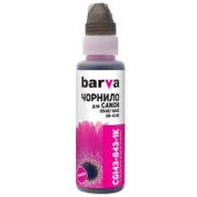 Чернила Barva Canon GI-43 100 мл, magenta, флакон OneKey 1K (CGI43-843-1K): Цвет Magenta