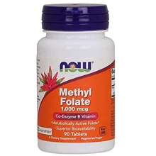 NOW Foods Methyl Folate 5.000 mcg 50 caps: Тип Витамин B
