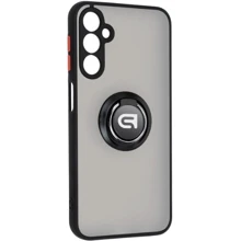 Чехол для телефонов ArmorStandart Frosted Matte Ring Black for Samsung A245 Galaxy A24 4G (ARM68894): Совместимость Samsung A245 Galaxy A24 4G
