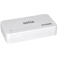 Сетевой коммутатор Netis ST3108GS: Порты только Gigabit Ethernet (10/100/1000)