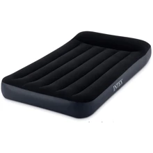 Надувной матрас Intex Twin Pillow Rest черный (64146): Тип Велюр-матрас