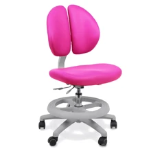 Кресло Mealux Duo Kid KP (арт.Y-616 KP) обивка розовая однотонная: Возраст ребенка От 5-ти лет