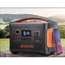 Зарядная станция XMUND XD-PS10 500Wh 153600mAh 600W Portable Power Station (XD-PS10): Емкость аккумулятора, Вт/ч 500