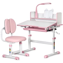 Комплект меблів ErgoKids стіл + стілець + полиця + лампа BD-24 Pink (арт. BD-24 PN): Вік дитини от 4-х лет
