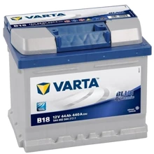 Автомобильный аккумулятор VARTA 6СТ-44 BLUE dynamic (B18): Ёмкость, Ач 44