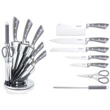 Набор кухонных ножей Набор металлических ножей на подставке Royalty Line RL-KSS812 7pcs: Наименование Набор кухонных ножей