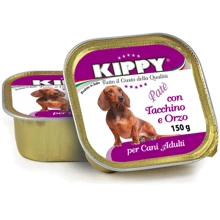 Консерви для собак Kippy з індичкою і ячменем 150 г (8015912503091): Тип вологий корм