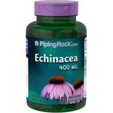 Piping Rock Echinacea 400 mg, 180 Capsules: Форма выпуска Капсулы