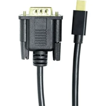 Кабель і перехідник PowerPlant mini DisplayPort (M) - VGA (M) 1 м (CA911998): Тип переходник
