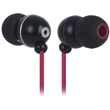 Наушники Ergo ES-190i Black: Тип конструкции вакуумные