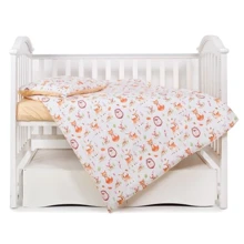 Сменная постель Twins Modern fox, оранжевый (3 эл) (3040-PM-18): Тип постельный комплект