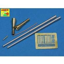 Деталировка ABER Set of 5,5cm Rheinmetall Geraet 58 barrels for German E-50 Flakpanzer (ABR35-L100) Масштаб: 1:35: Производитель ABER