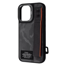 Чехол для iPhone Kajsa Outdoor Collection with Magnetic Ring Black for iPhone 16 Pro Max: Цвет черный