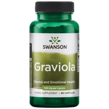 Swanson Graviola 530 mg Гравиола 60 капсул: Форма выпуска Капсулы