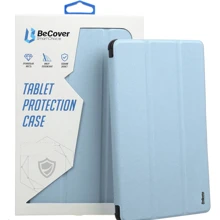 Аксессуар для iPad BeCover Case Book Soft TPU Tri Fold Light Blue (707527) for iPad 10.2" (2019-2021): Цвет голубой