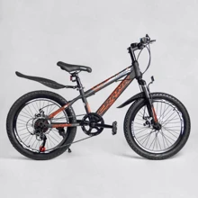 Велосипед Corso Crank CR-20805 (черный): Диаметр колес, дюймов 20