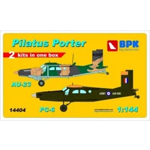 Модель Big Planes Kits Самолеты Pilatus Porter PC-6 и Au-23 (2 шт.) (BPK14404): Производитель Big Planes kits